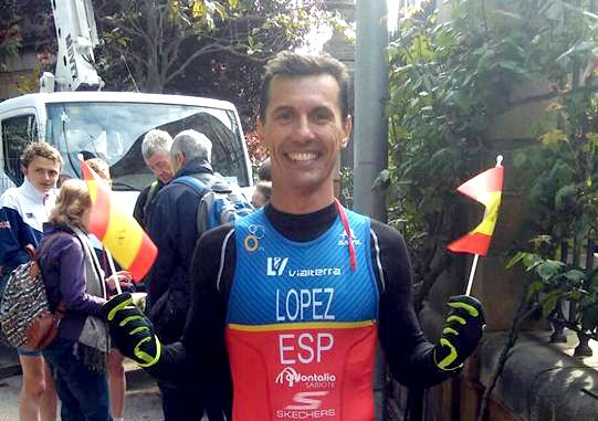 El ubetense López Cabrera, campeón de Europa GGEE 40-44 del Duatlón Sprint de Soria