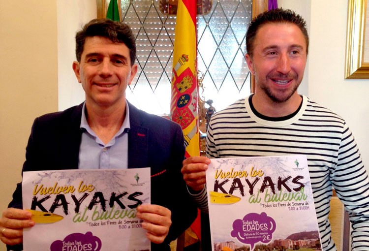 Regresan los ‘Kayaks en el Bulevar’ durante los meses de mayo, junio y julio