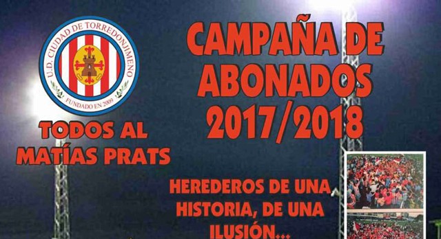 El Ciudad de Torredonjimeno lanza su campaña de abonados