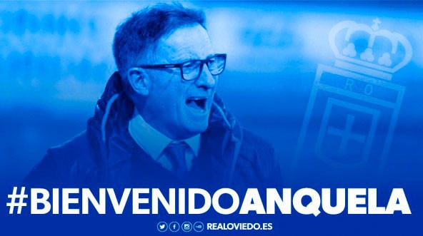 Juan Antonio Anquela se convierte en el entrenador del Real Oviedo