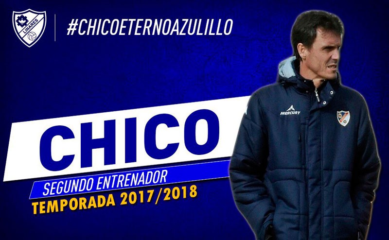Chico será el segundo entrenador del Linares Deportivo en la 2017-18