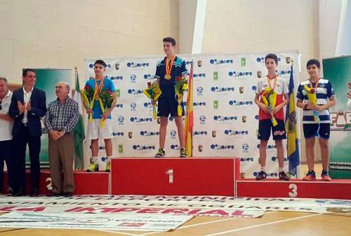 El arjonillero Guillermo Figueras se proclama doble campeón de España de bádminton