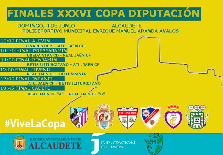 La Copa Diputación se decidirá este domingo en Alcaudete y Noguerones