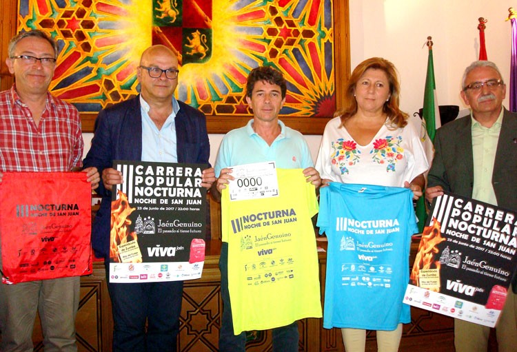 Jaén acogerá este viernes la tercera edición de la Carrera Popular Nocturna Noche de San Juan
