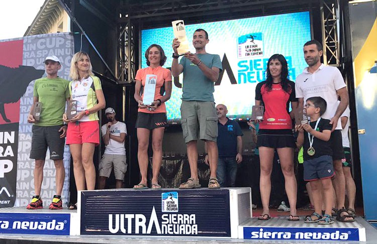 Noelia Camacho, subcampeona del Utra Trail de Sierra Nevada