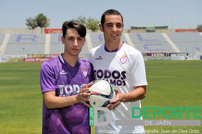 Sergio Guacho y Nando Copete, presentados como nuevos jugadores del Real Jaén