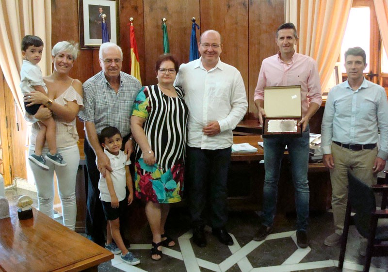 Hernández Labella, homenajeado por el Ayuntamiento de Jaén