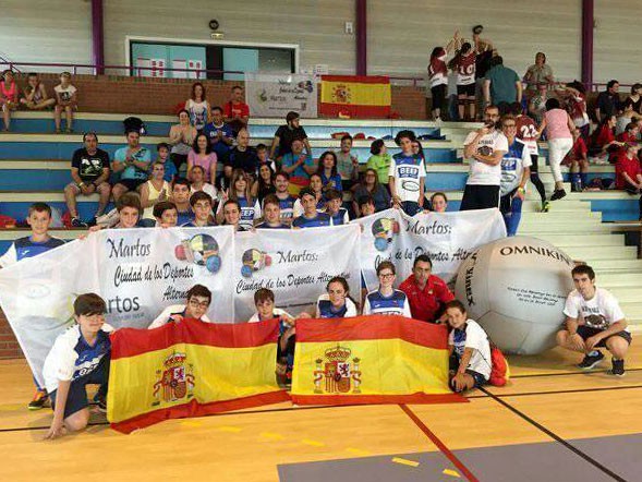 El Kin-Ball Martos Club se proclama campeón del mundo Júnior en Francia