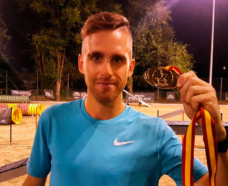 Sebas Martos, campeón de España por tercera vez consecutiva