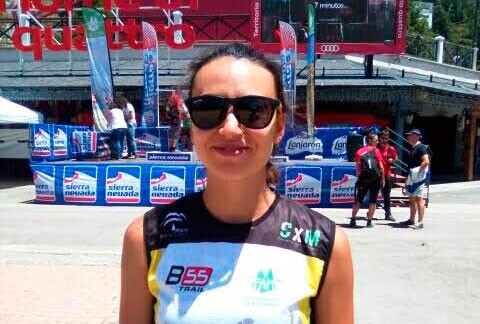 Silvia Lara, campeona de Andalucía de kilómetro vertical en Sierra Nevada