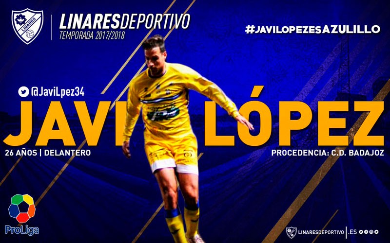 El Linares Deportivo ficha al delantero Javi López