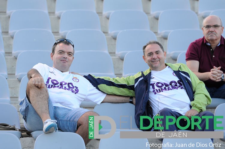 La afición en La Victoria (Real Jaén-Juventud de Torremolinos)