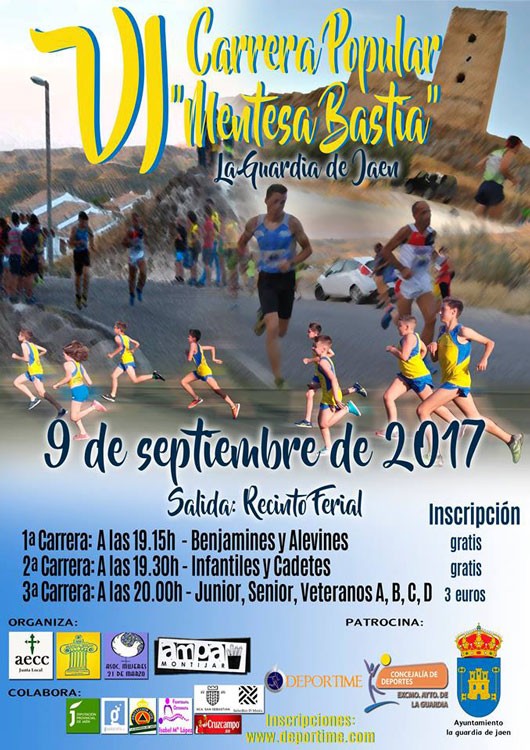 La carrera popular ‘Mentesa Bastia’ se celebra este sábado en La Guardia con tintes solidarios