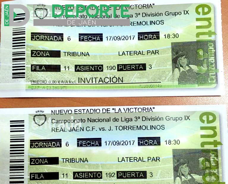 Sorteo de dos entradas para asistir al Real Jaén – Torremolinos