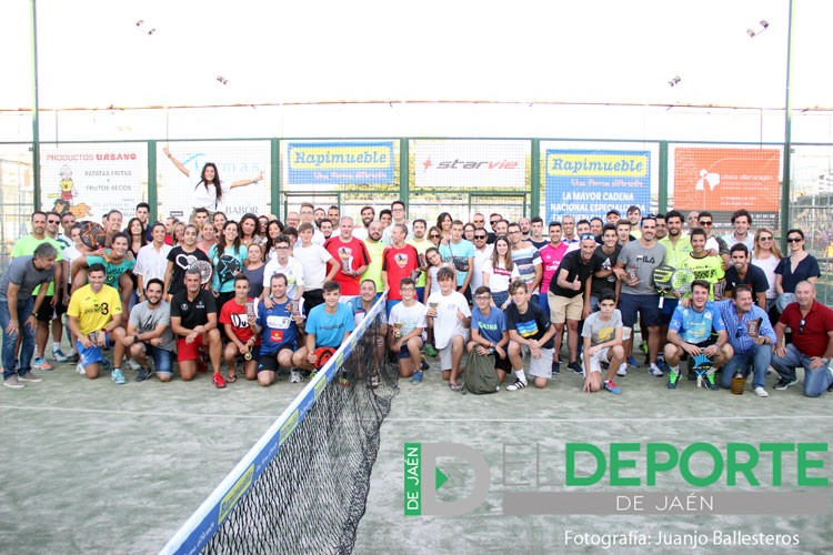 Entrega de trofeos en el Torneo de Pádel ‘Ciudad de Úbeda’