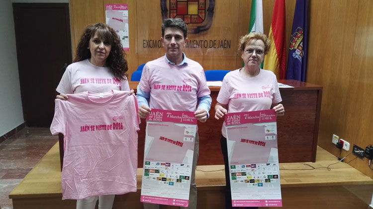Jaén volverá a teñirse de rosa este domingo con la marcha solidaria de Ajicam