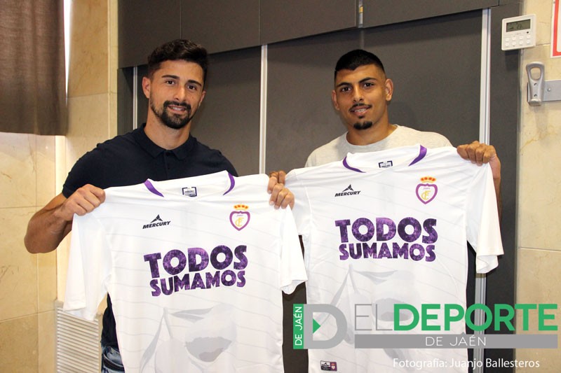 Juan Carlos y Luis Arellano, presentados como nuevos jugadores del Real Jaén