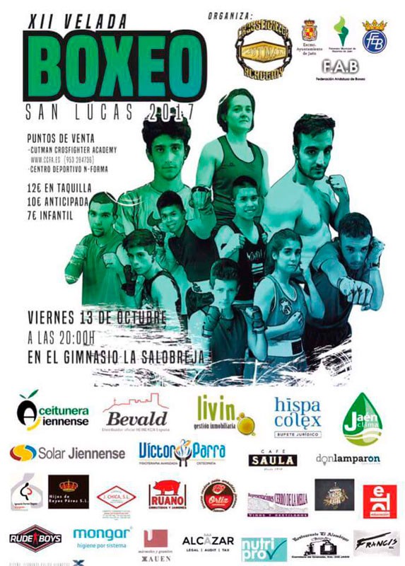 La XII Velada de Boxeo en torno a la Feria de San Lucas se celebrará este viernes en La Salobreja