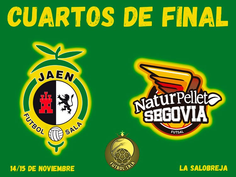 El Naturpellet Segovia, rival del Jaén FS en cuartos de la Copa del Rey