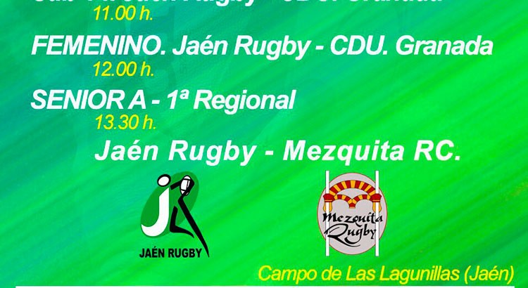 Los equipos del Jaén Rugby afrontan un intenso fin de semana de partidos