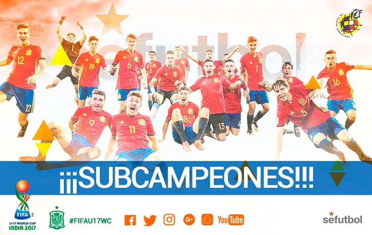 Nacho Díaz, subcampeón del mundo con la Selección Española sub’17