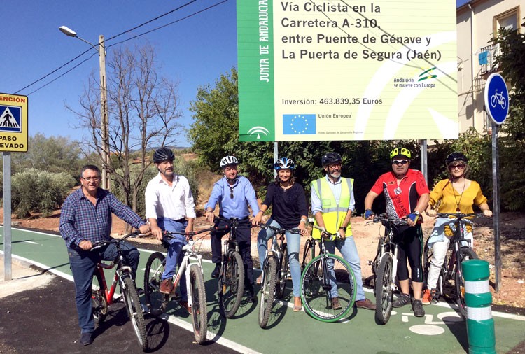 El Plan Andaluz de la Bicicleta contará con seis actuaciones en la provincia de Jaén