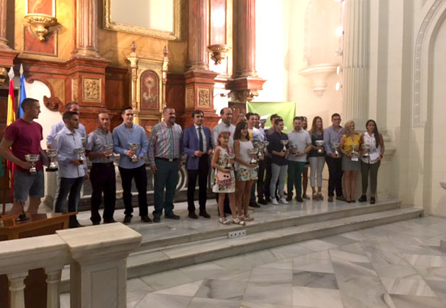 Entregados los trofeos del I Circuito Provincial de Travesías a Nado por los Pantanos de Jaén