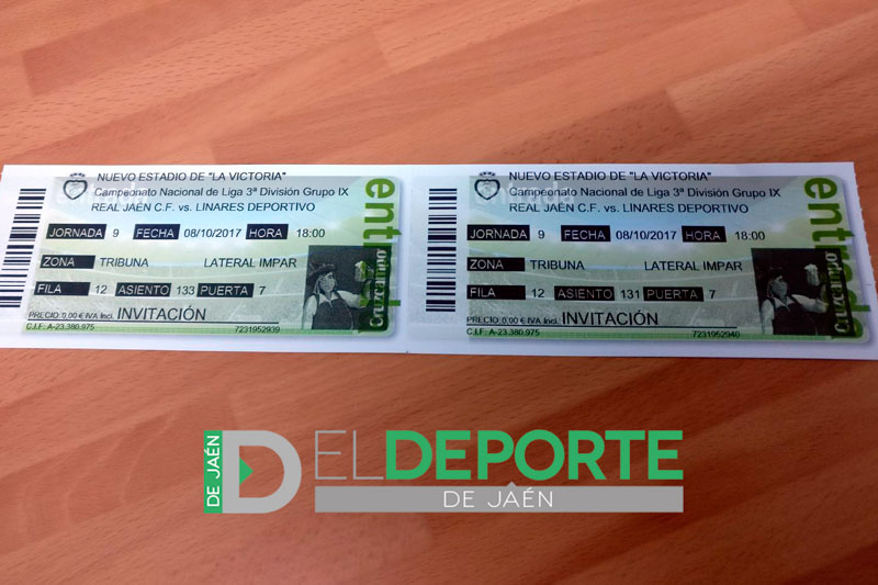 Sorteo de dos entradas para asistir al Real Jaén – Linares Deportivo