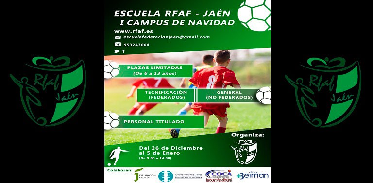 Abierto el plazo de inscripción para el I Campus de Navidad de Jaén