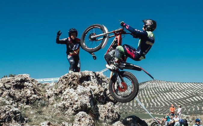 José María Moral, cuarto en la prueba del Nacional de Trial celebrada en Valderrobres