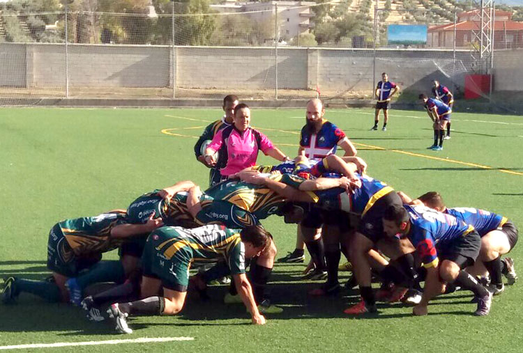 El Jaén Rugby logra su quinta victoria consecutiva