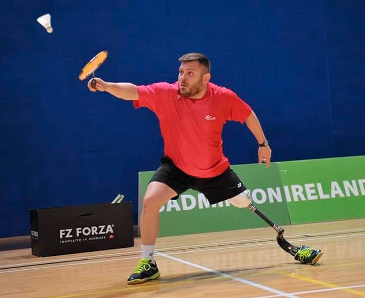 Simón Cruz, listo para disputar el Mundial de Bádminton Paralímpico de Ulsan