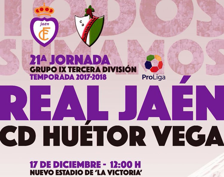 El Real Jaén volverá a jugar a las 12.00 horas en La Victoria