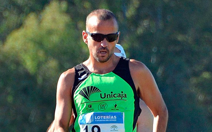 Juan Antonio Porras, del Unicaja Atletismo, campeón de España en M45