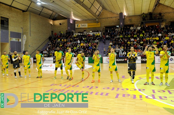 El Jaén FS finaliza este martes la primera vuelta de liga ante el Aspil Vidal