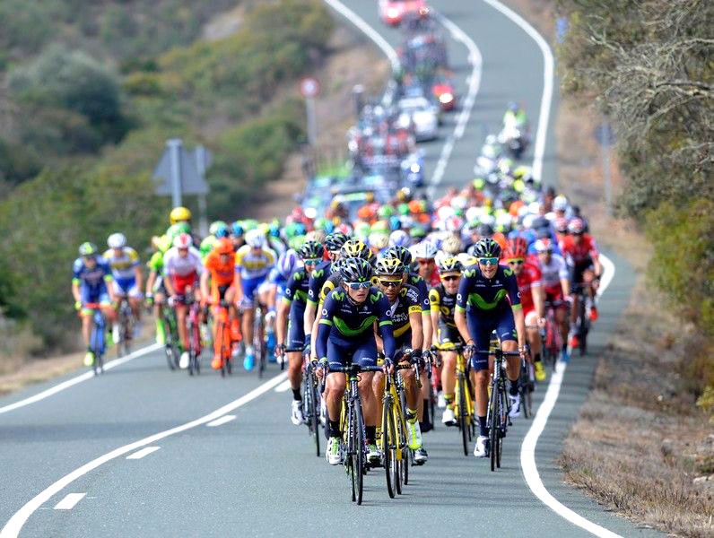 El alto de Las Allanadas y Mancha Real, fin y comienzo de dos etapas en La Vuelta de Andalucía