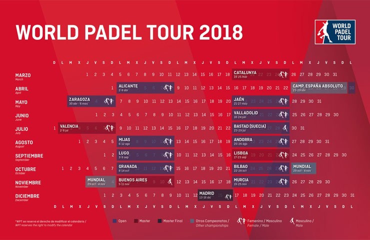 world padel tour en el open jaen el próximo mes de mayo
