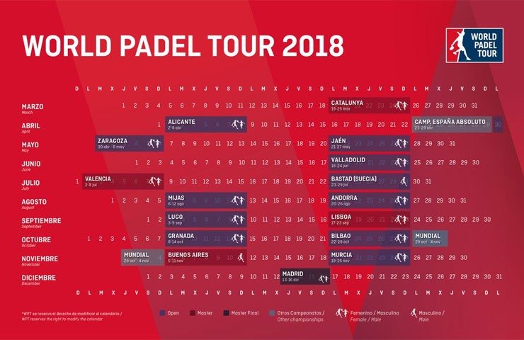 El Jaén Open de World Padel Tour se celebrará del 21 al 27 de mayo