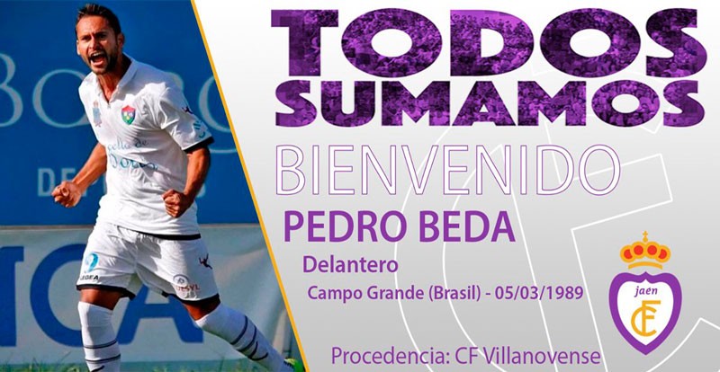 Pedro Beda firma por el Real Jaén