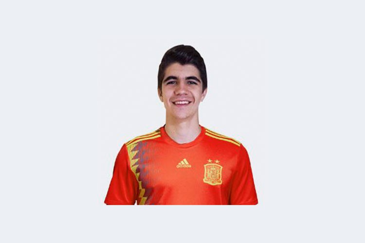 El jiennense Antonio Pérez, convocado con la Selección Española sub’19 de fútbol sala