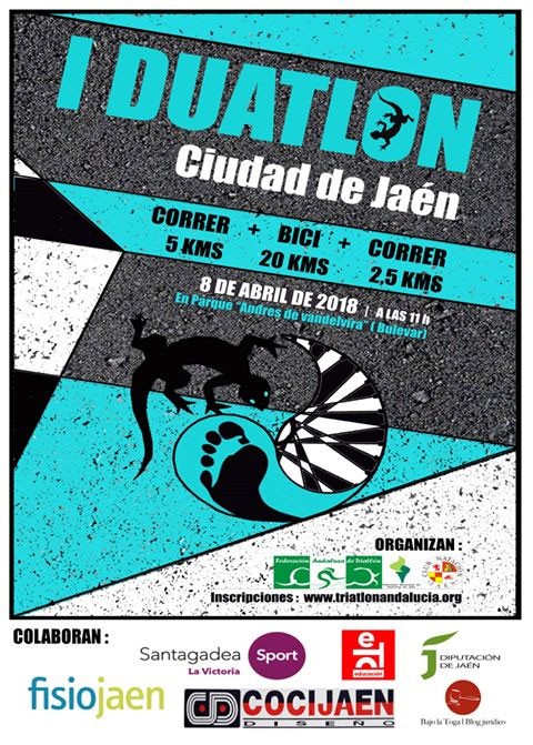 Abierto el plazo de inscripción para participar en el I Duatlón Ciudad de Jaén