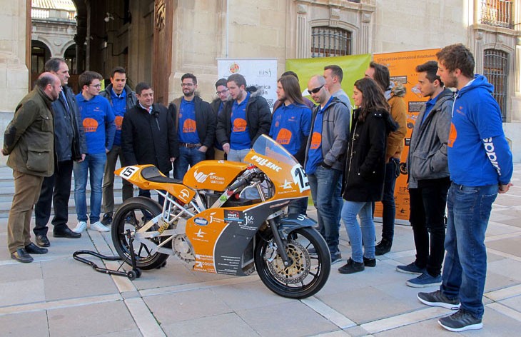 Diputación apoyará en 2018 la participación de la UJA en Motostudent, campeonato internacional de ingeniería