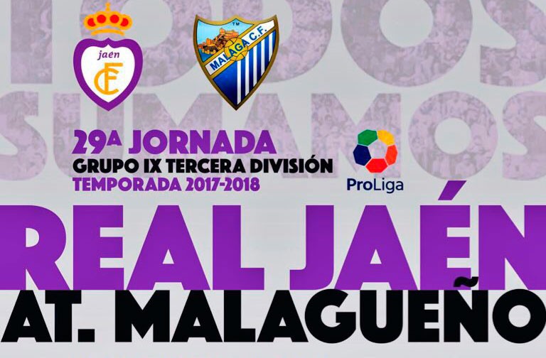 El Real Jaén – Atlético Malagueño será Medio Día del Club