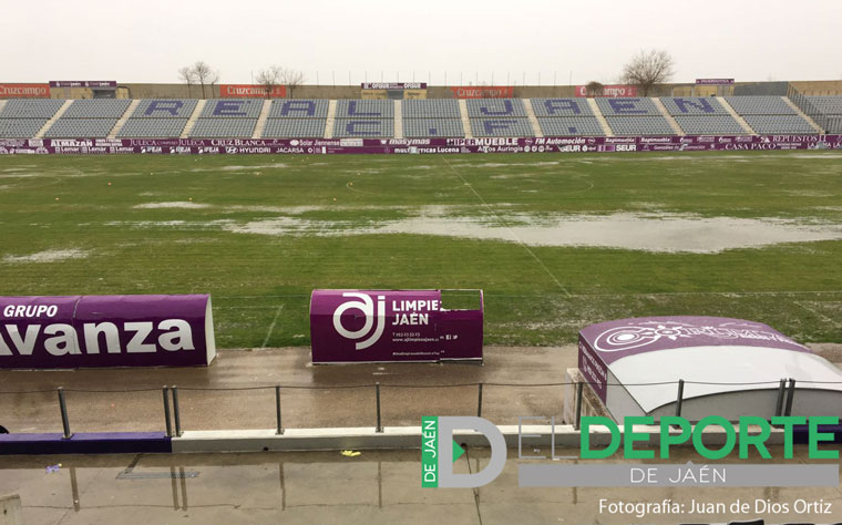 El Real Jaén – CF Motril, aplazado por las inclemencias meteorológicas