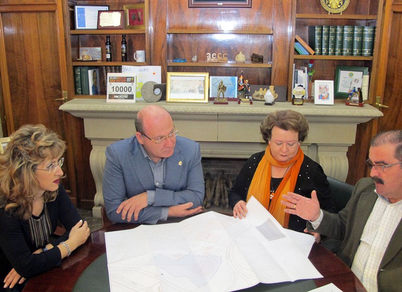 Diputación y Ayuntamiento de Jaén se reúnen para impulsar el proyecto del Olivo Arena