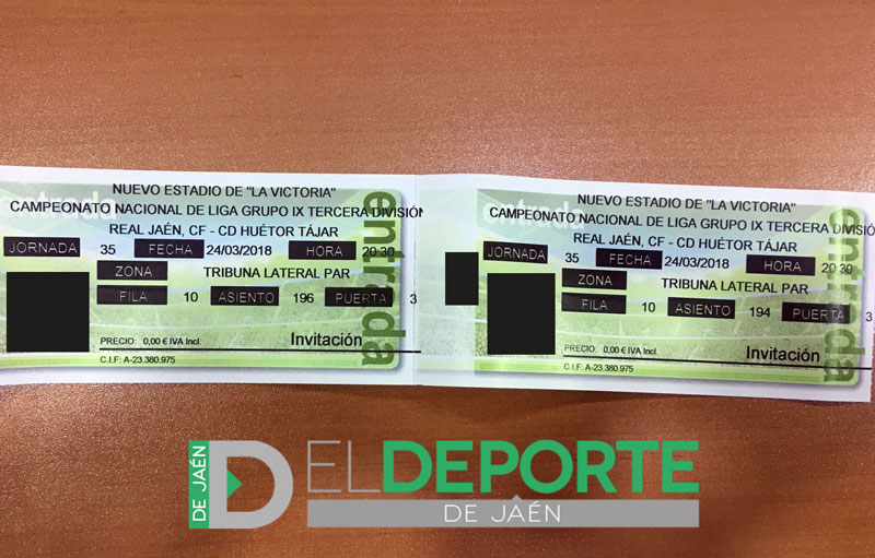 Sorteo de dos entradas para asistir al Real Jaén – CD Huétor Tájar