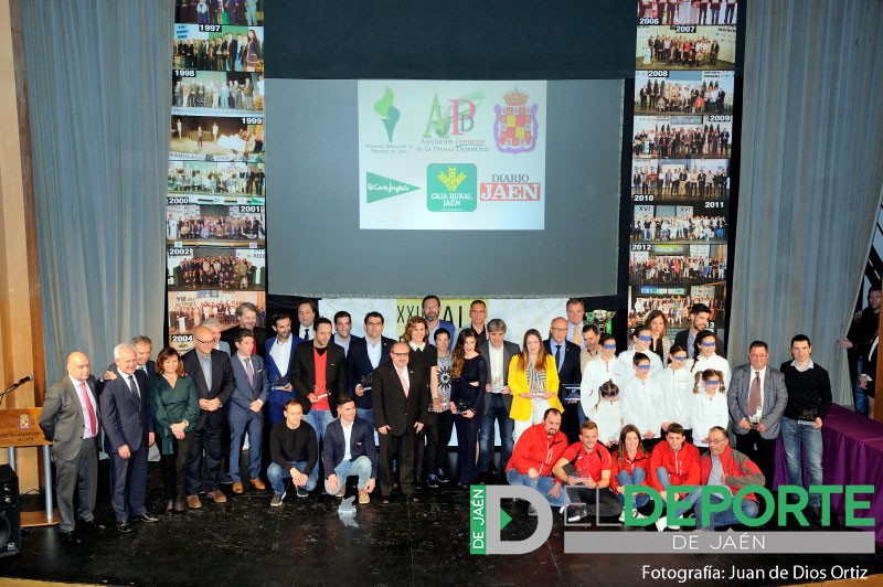 La Asociación Jiennense de la Prensa Deportiva otorgó sus premios 2017