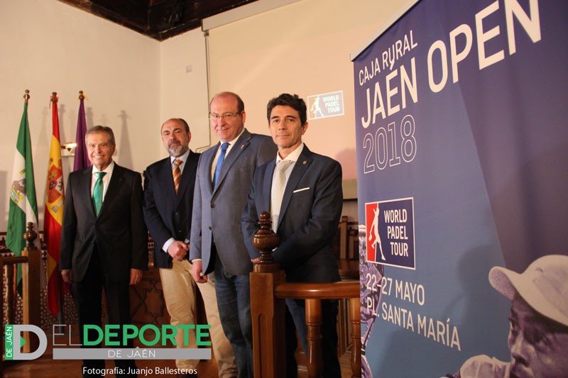 Presentado el Open Jaén del World Padel Tour 2018