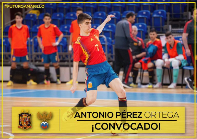 El juvenil del Jaén FS, Antonio Pérez, vuelve a la Selección