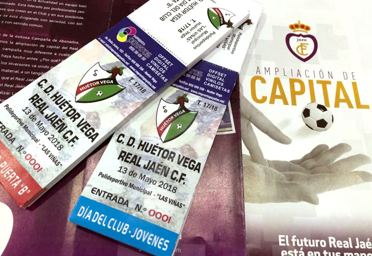 El Real Jaén pone a la venta 1000 entradas para Huétor Vega